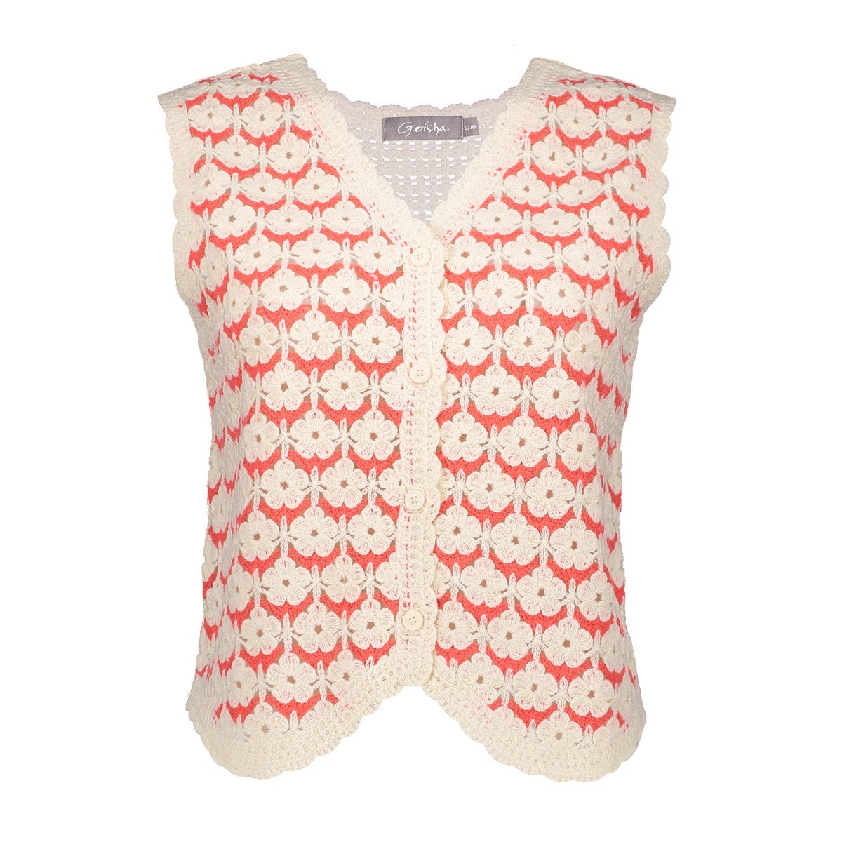 GEISHA  Vest jacquard 64000-10