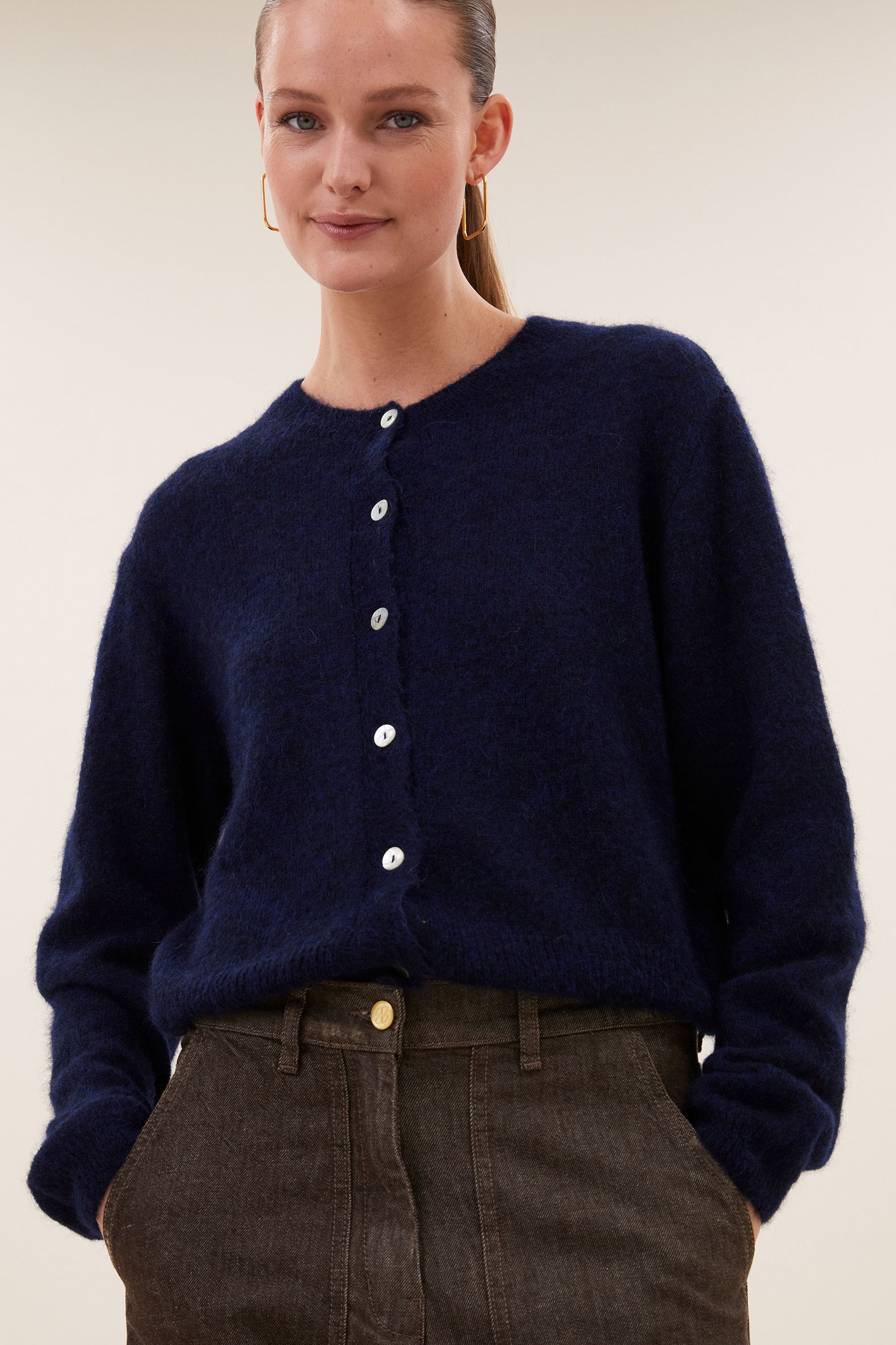 BY-BAR 26414007 cleo cardigan-midnight