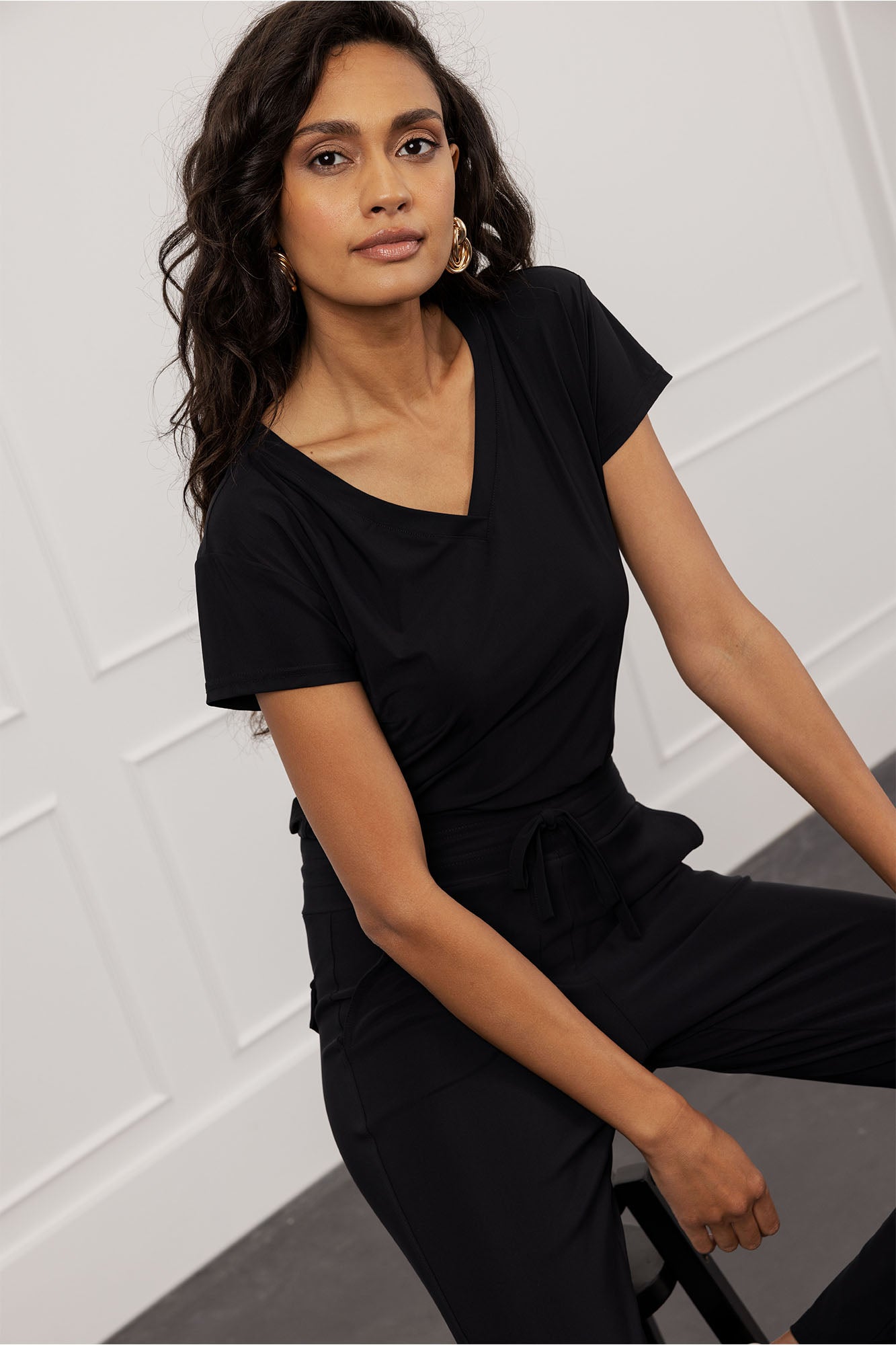 Studio Anneloes 94783 Roller shirt - black