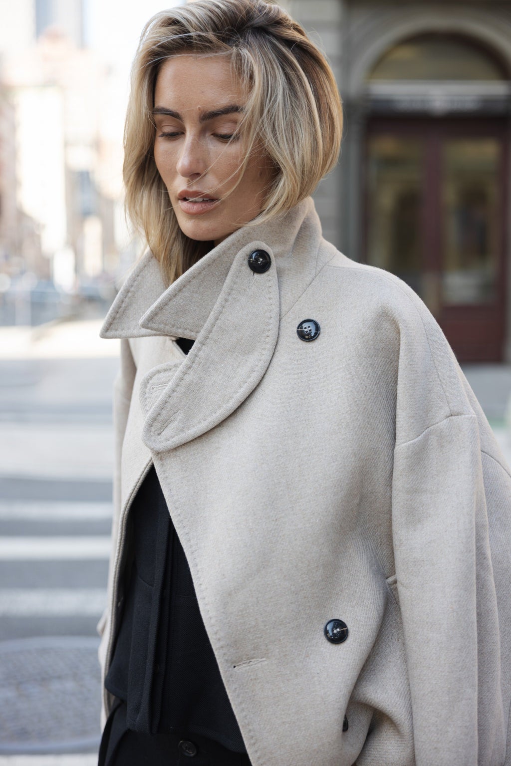 T608-1204 Matho ShortWol Coat