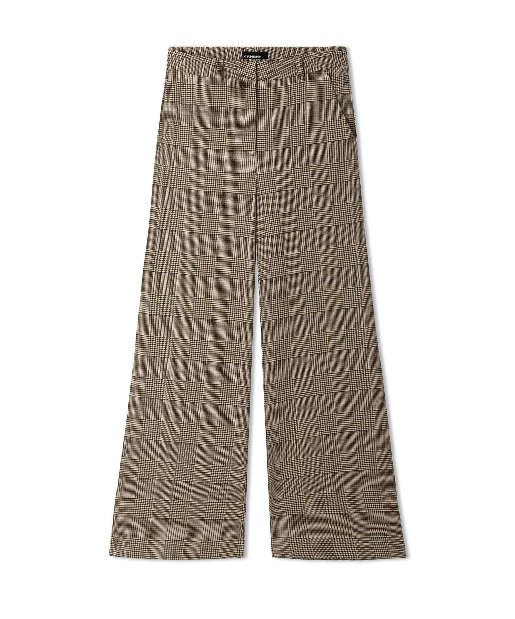 CAMBIO 64018 0238-00 Alexis Wool Check Pantalon