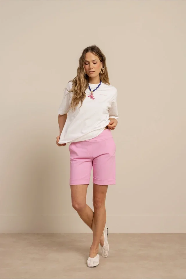STUDIO ANNELOES 13826 Fiep sardines t-shirt - off white