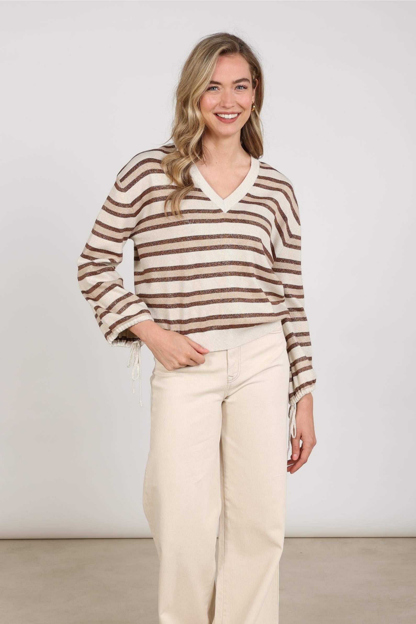 NUKUS NKF03054 Kim Pullover Stripe