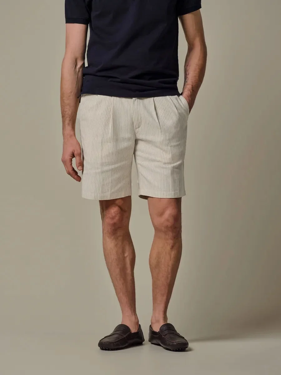 PROFUOMO PPXQ10015A SHORT STRIPE