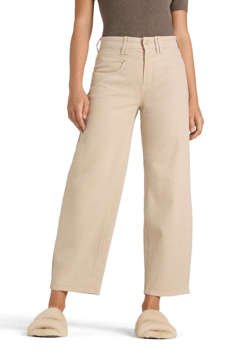 Cambio 7667 0137-04 Odele Twill Broek-dusty sand