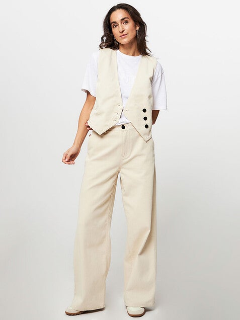 CO'COUTURE 31202 AriesCC Long Wide Jeans