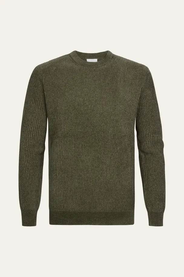 PROFUOMO PPXJ30034A  chenille crewneck pullover