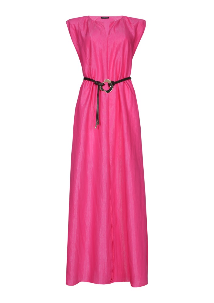 CarolineBiss 1117/70 (05) Jurk-Fuchsia