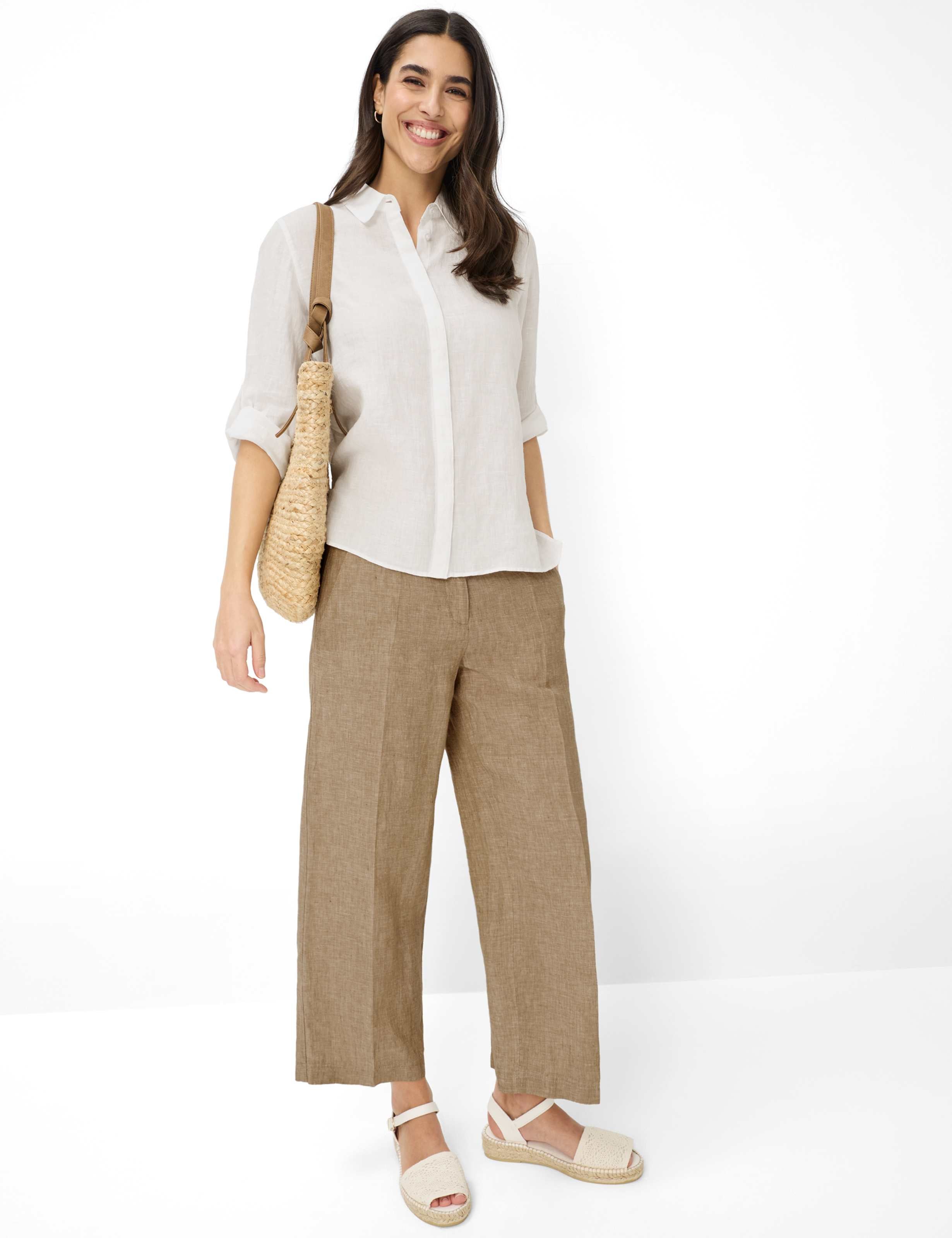 BRAX 940008_94111400 Style Vicki Blouse-white