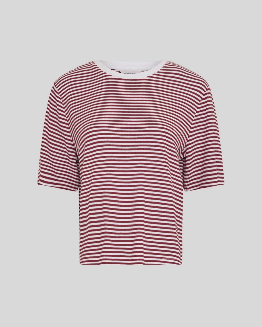MOSS COPENHAGEN 19000 MSCHJana Tee Stripe