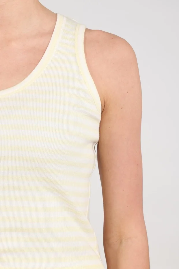 NUKUS NKS01169 Steffie Singlet-Offwhite/Sun