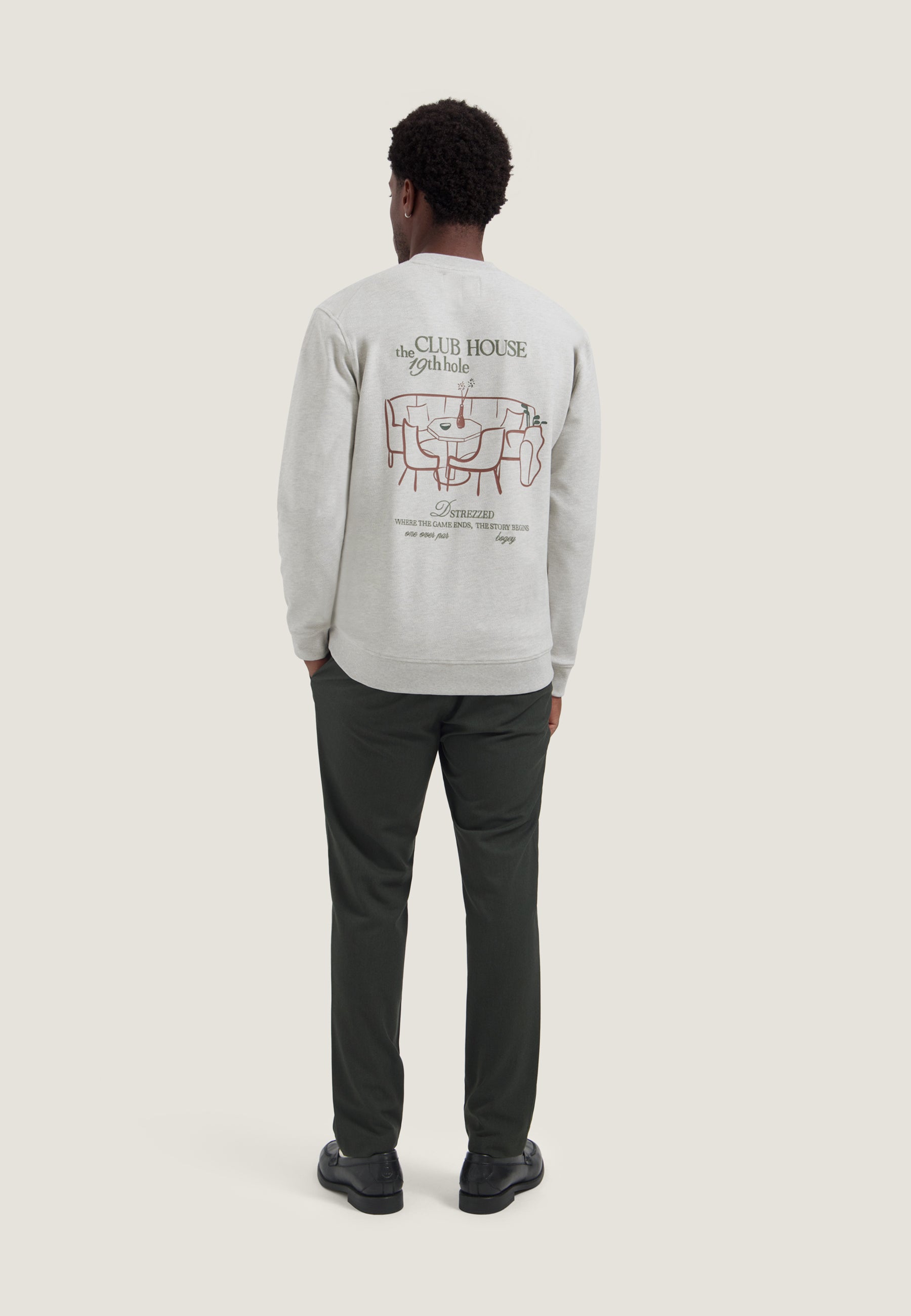 DESTREZZED 211854 KARAS ARTWORK-Grey Melange