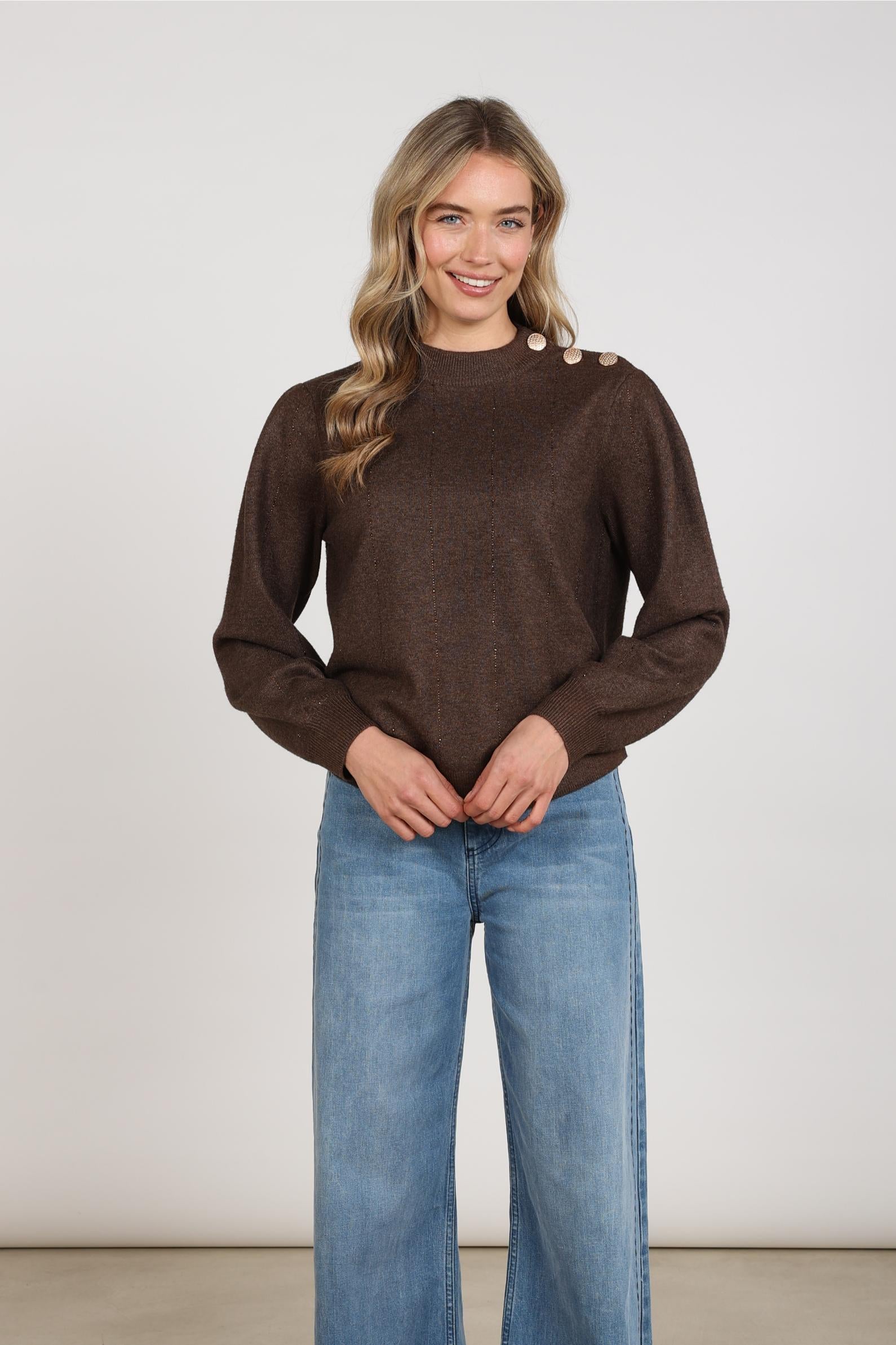 NUKUS NKF03085 Molly Pullover Strass