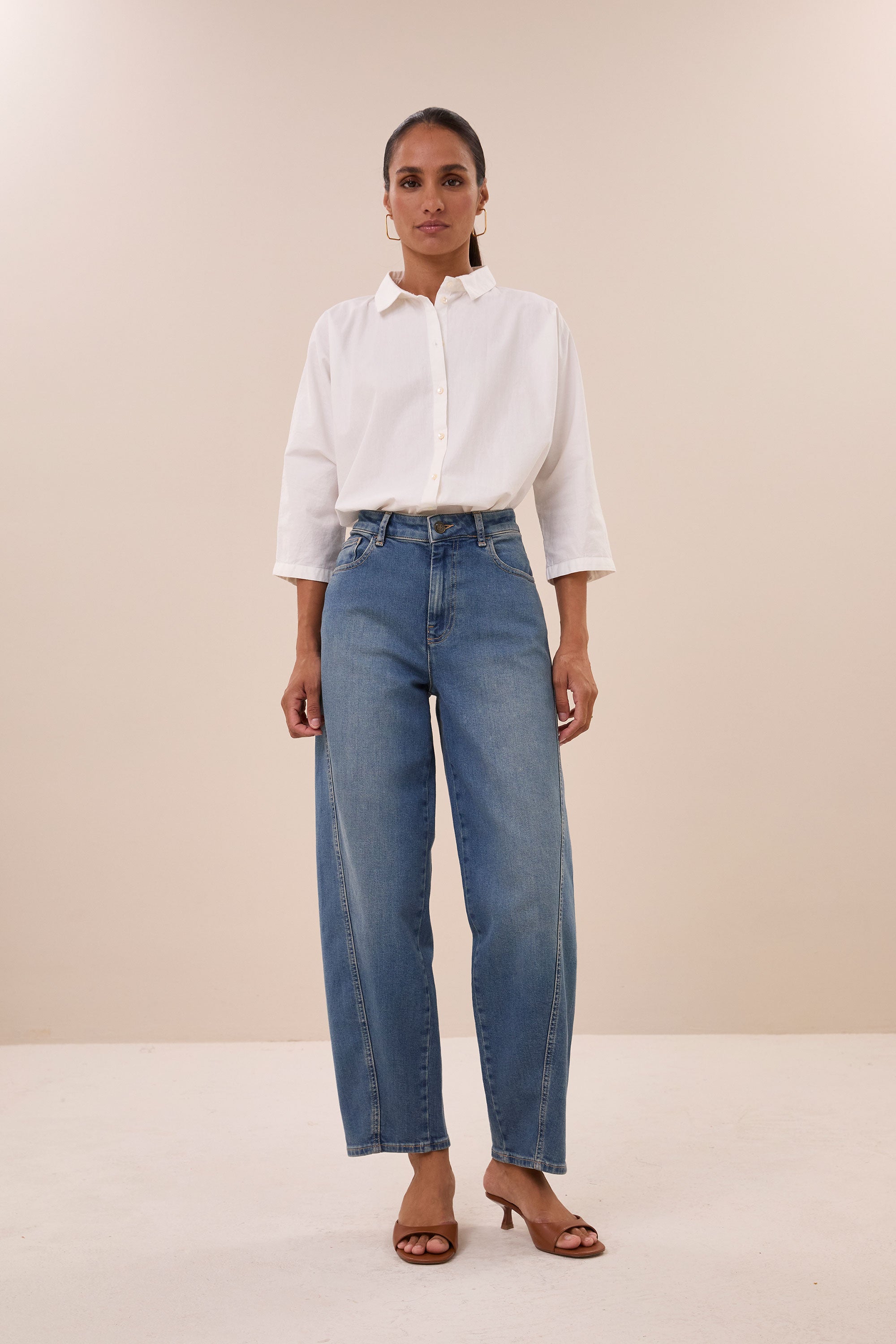 BY-BAR 26218046 begum mid jeans