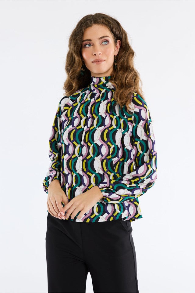 STUDIO ANNELOES 09413 Ella big waves top
