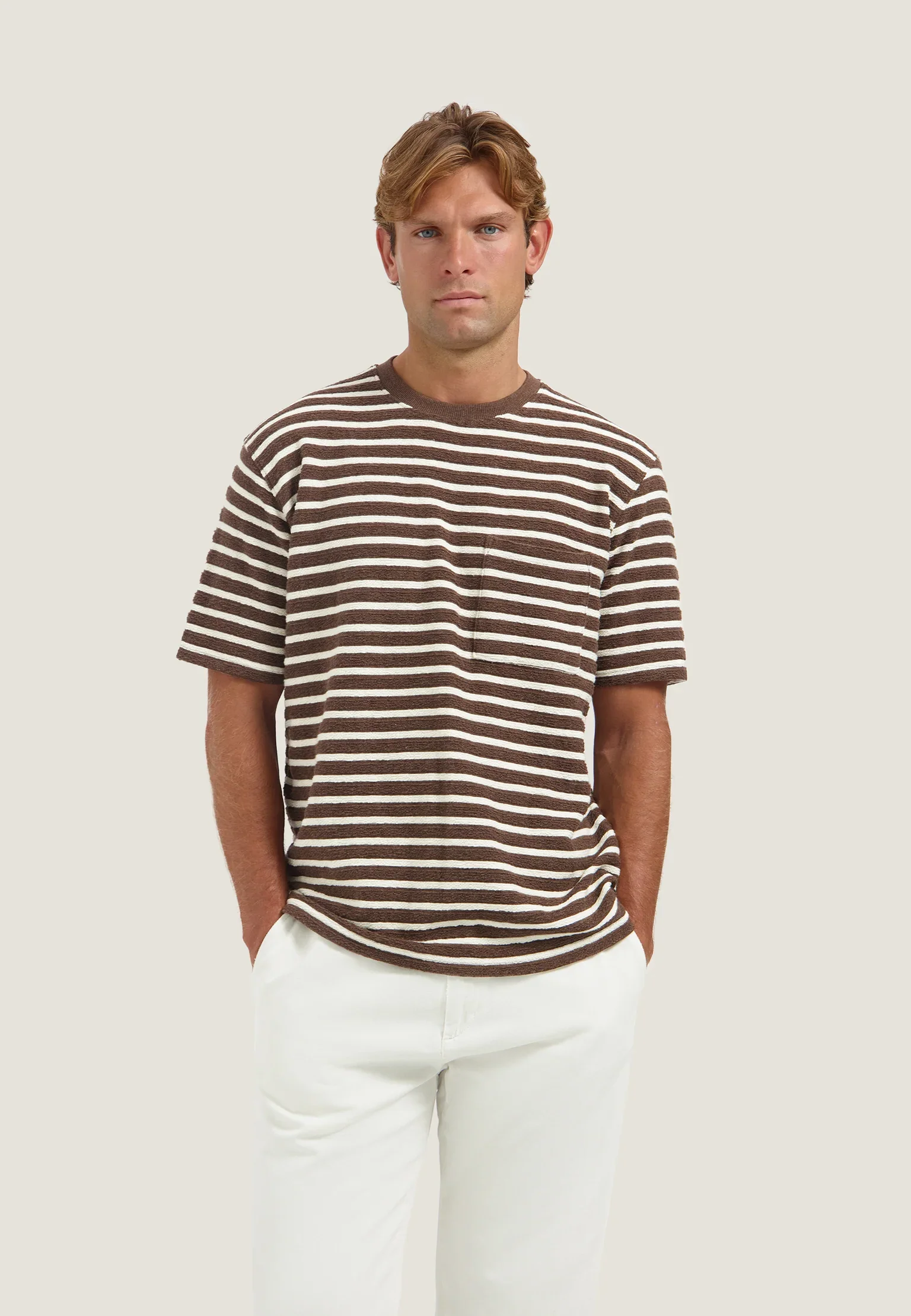 DESTREZZED 203552 LOUIE STRIPE TEE