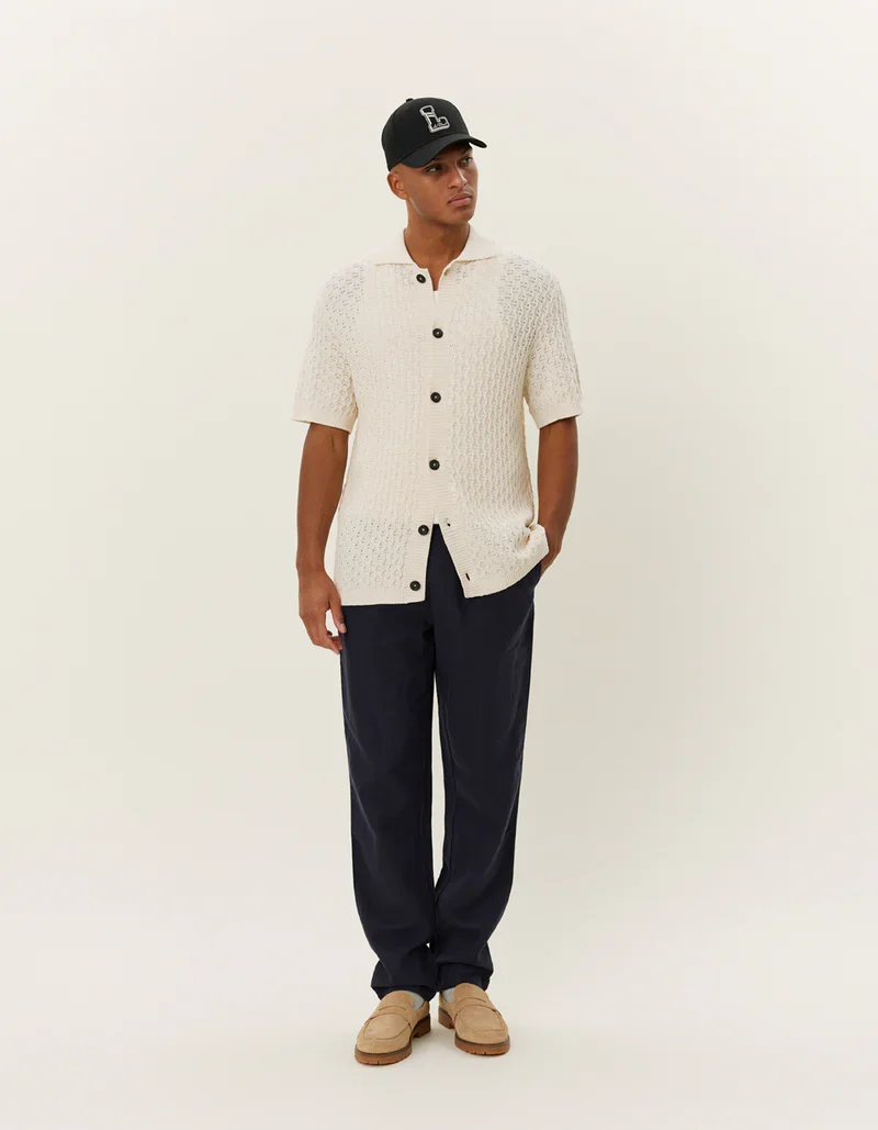 LES DEUX KNITTED POLO LDM310157/215215