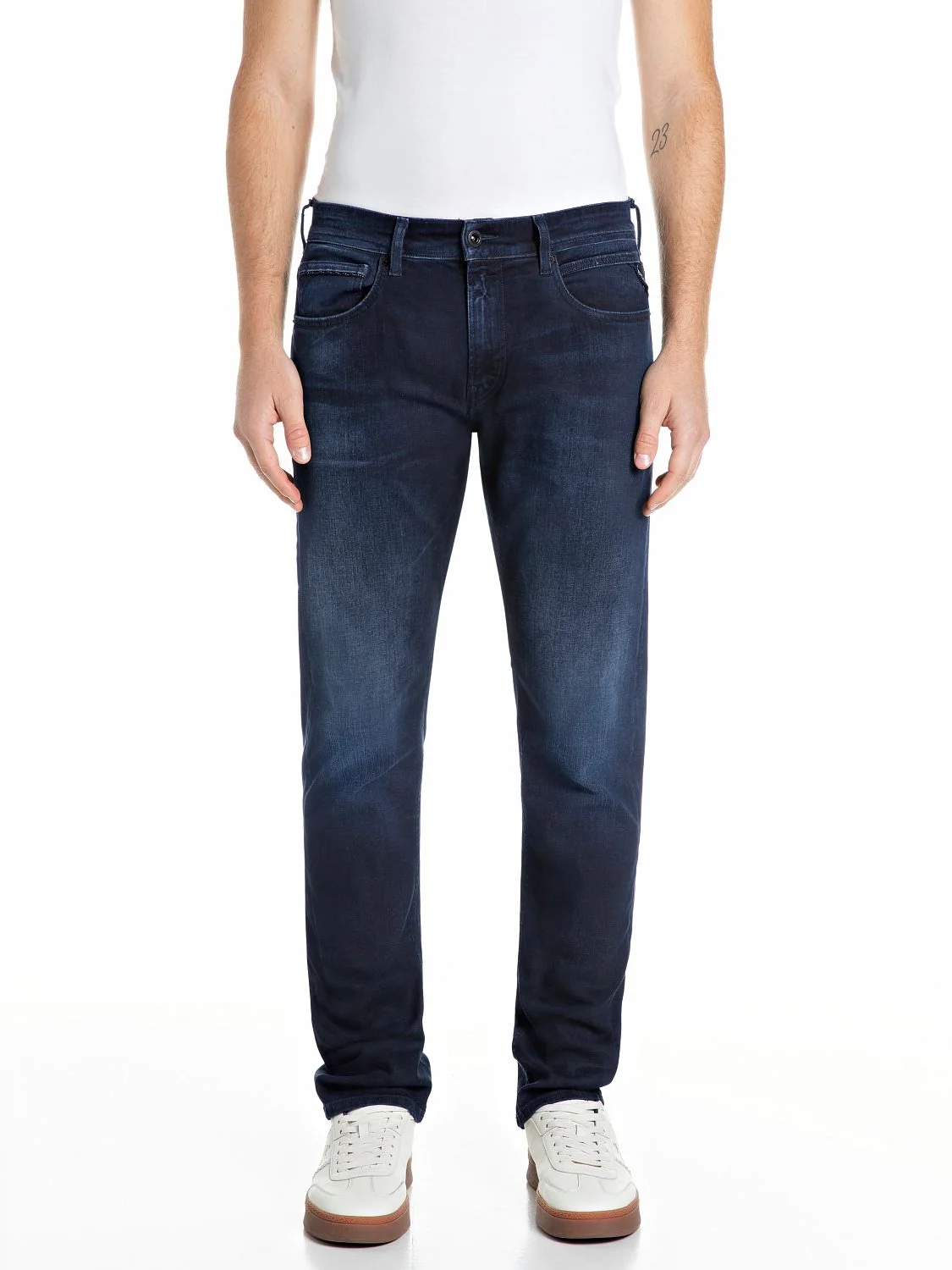 REPLAY M0972.573.222 Grover Jeans-donkerblauw