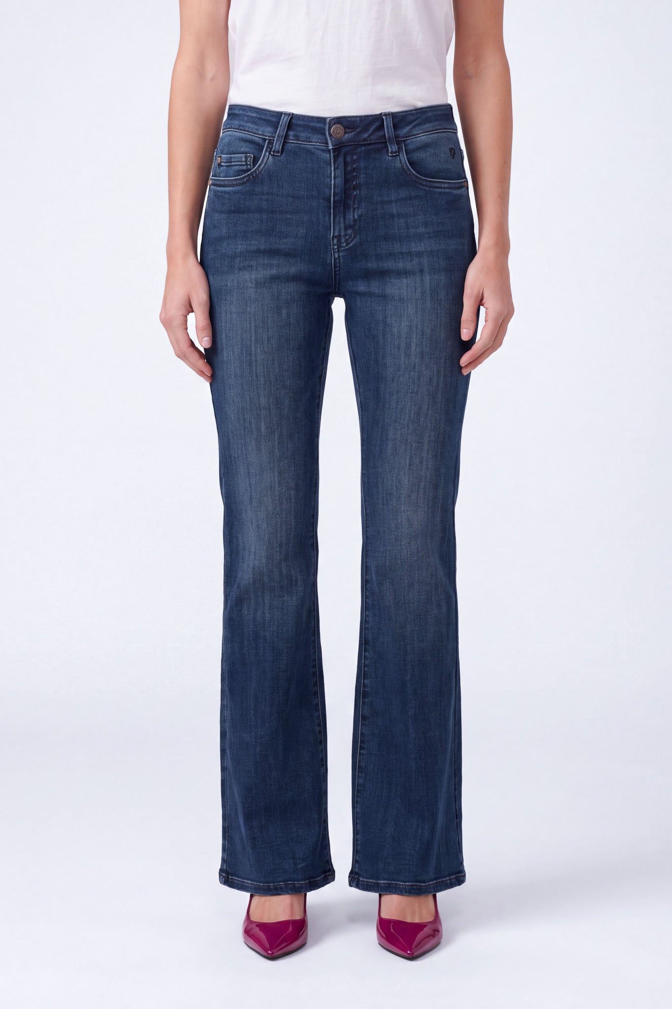 FLORÈZ CR0000 Chloe flared jeans