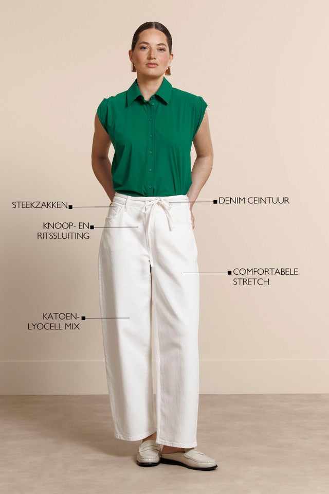 STUDIO ANNELOES 13922 Babet denim trousers