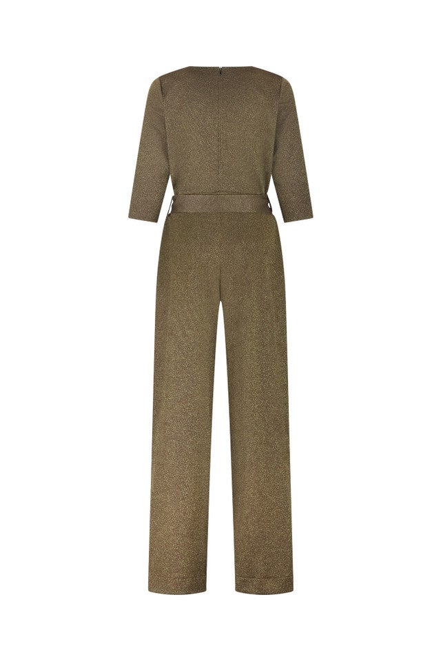 STUDIO ANNELOES 13330 Odessi sparkle jumpsuit-gold