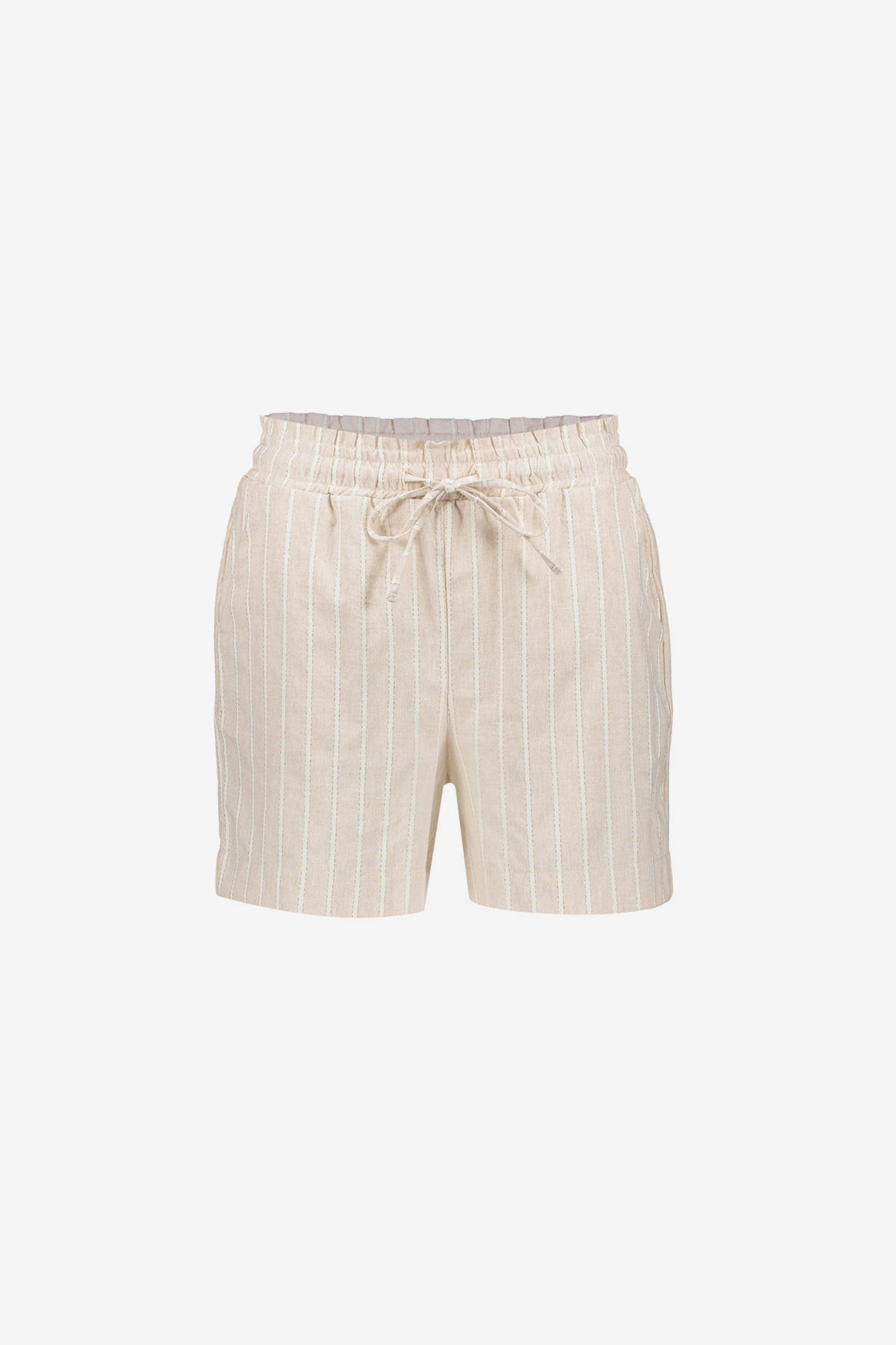 GEISHA gestreepte paperbag short met lurex 61185-70