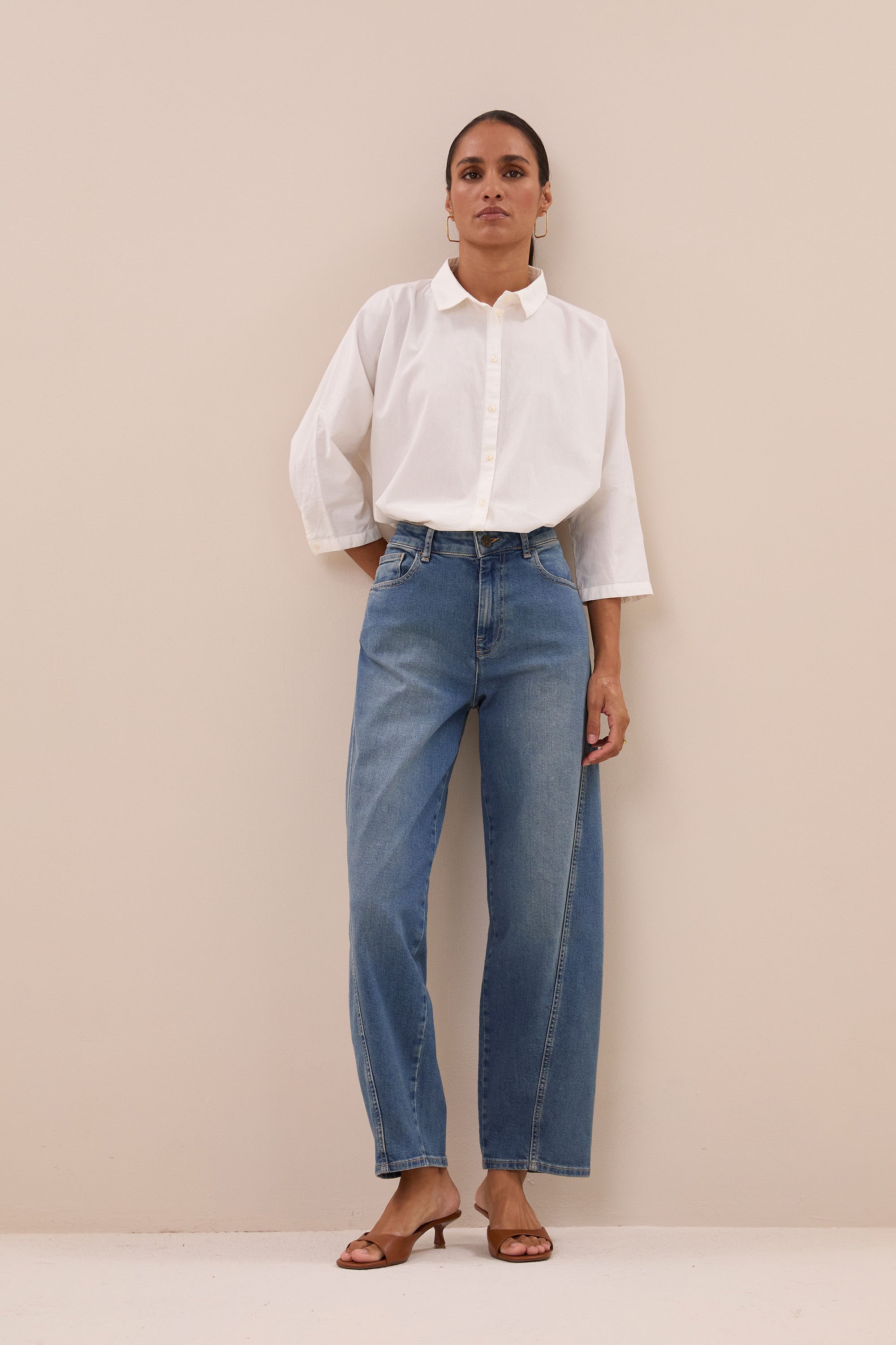 BY-BAR 26218046 begum mid jeans
