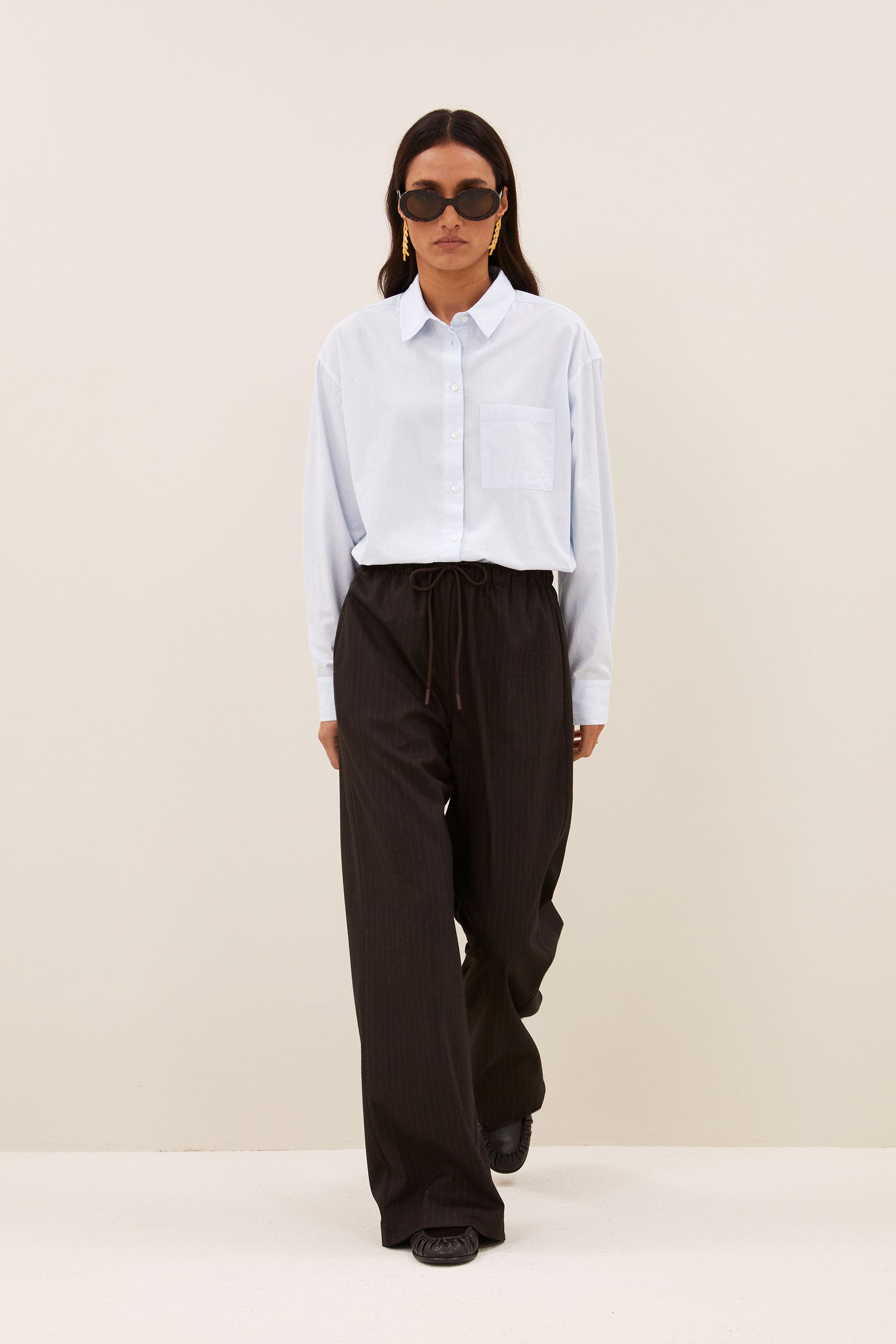 BY-BAR 26418008 pelle pinstripe