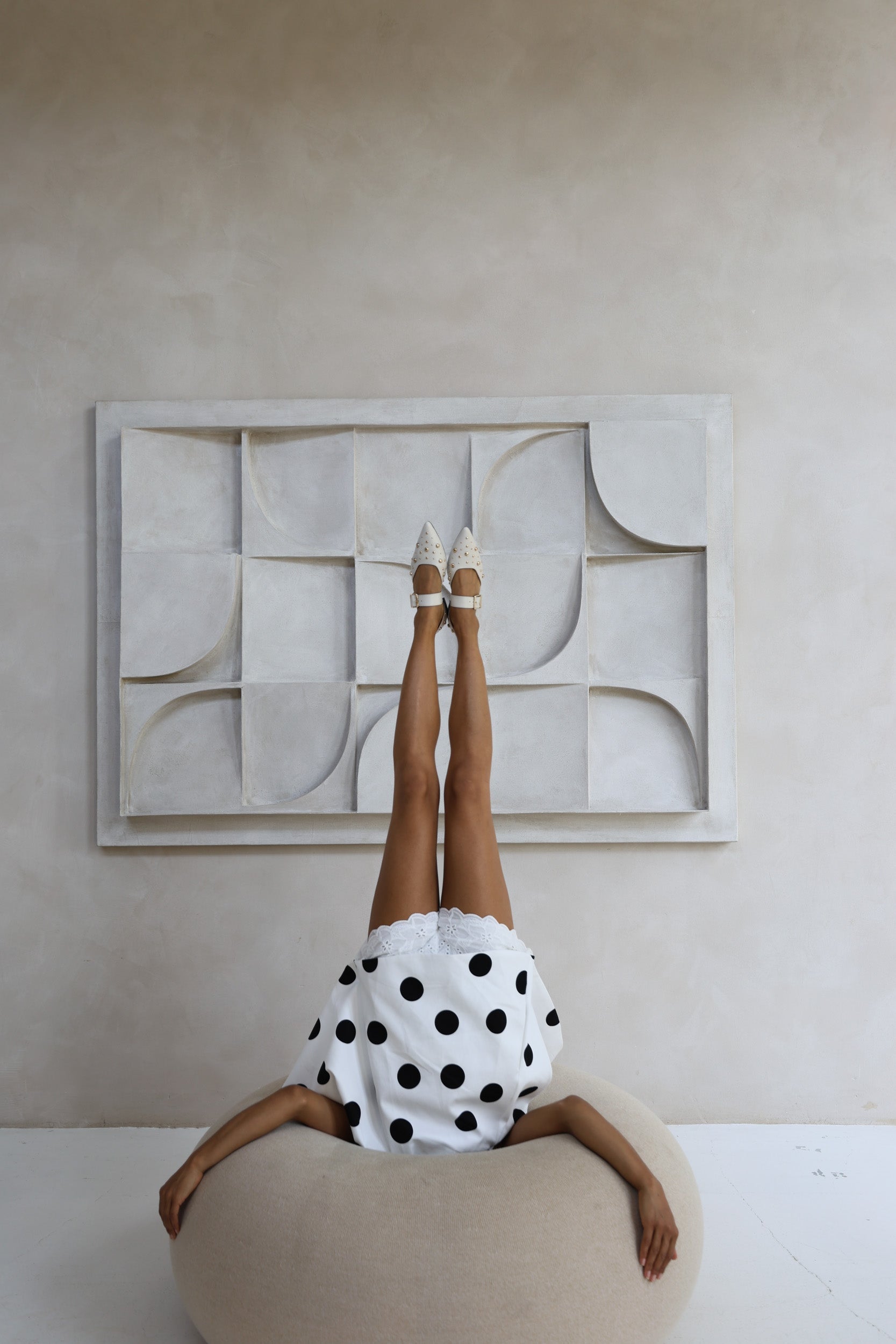 Babouche G-Ally-1 Ballerina - Off White