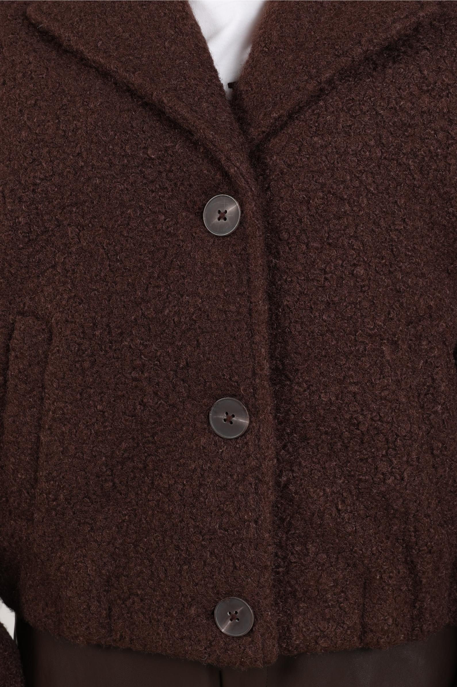 NUKUS NKF12010 Madelin Jacket Boucle-chocolate