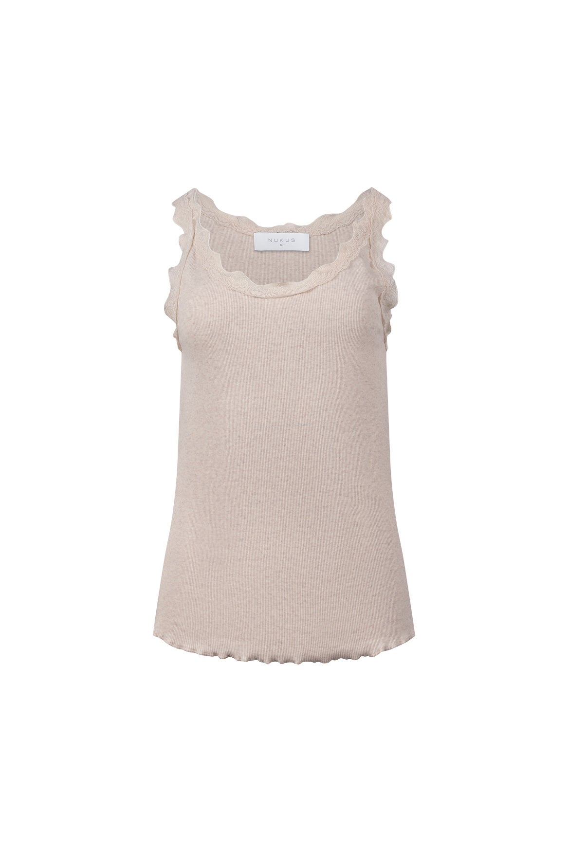 NUKUS NKF06003 Maddie Singlet Kant- Sand
