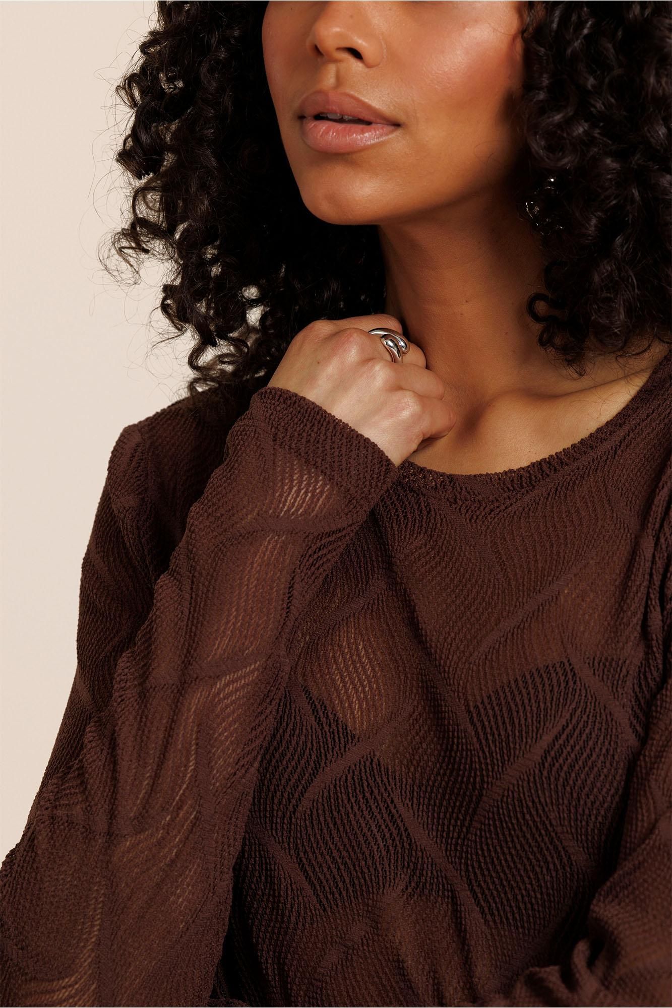 STUDIO ANNELOES 14089 Reagan lace top