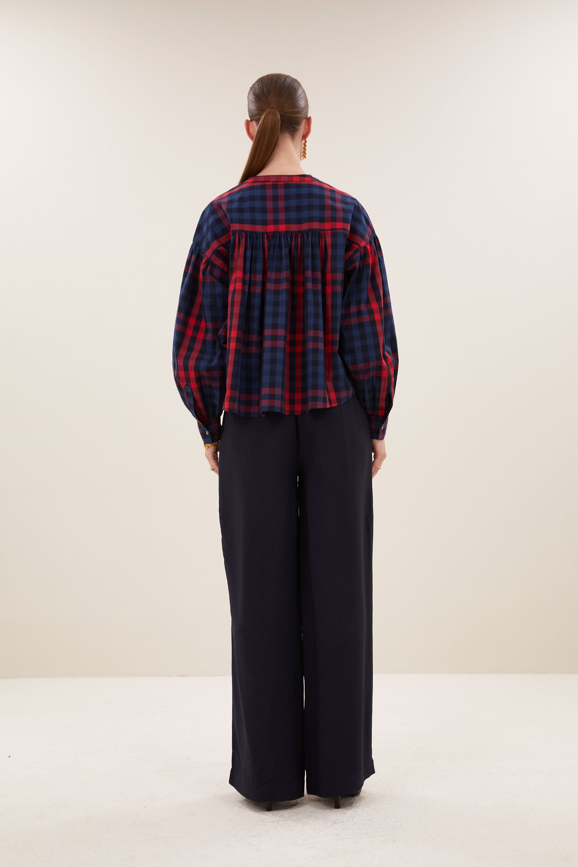 BY-BAR 26412013 ella red check
