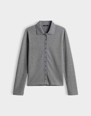 OPUS 1063765984106 Sugimi Poloshirt-quiet grey