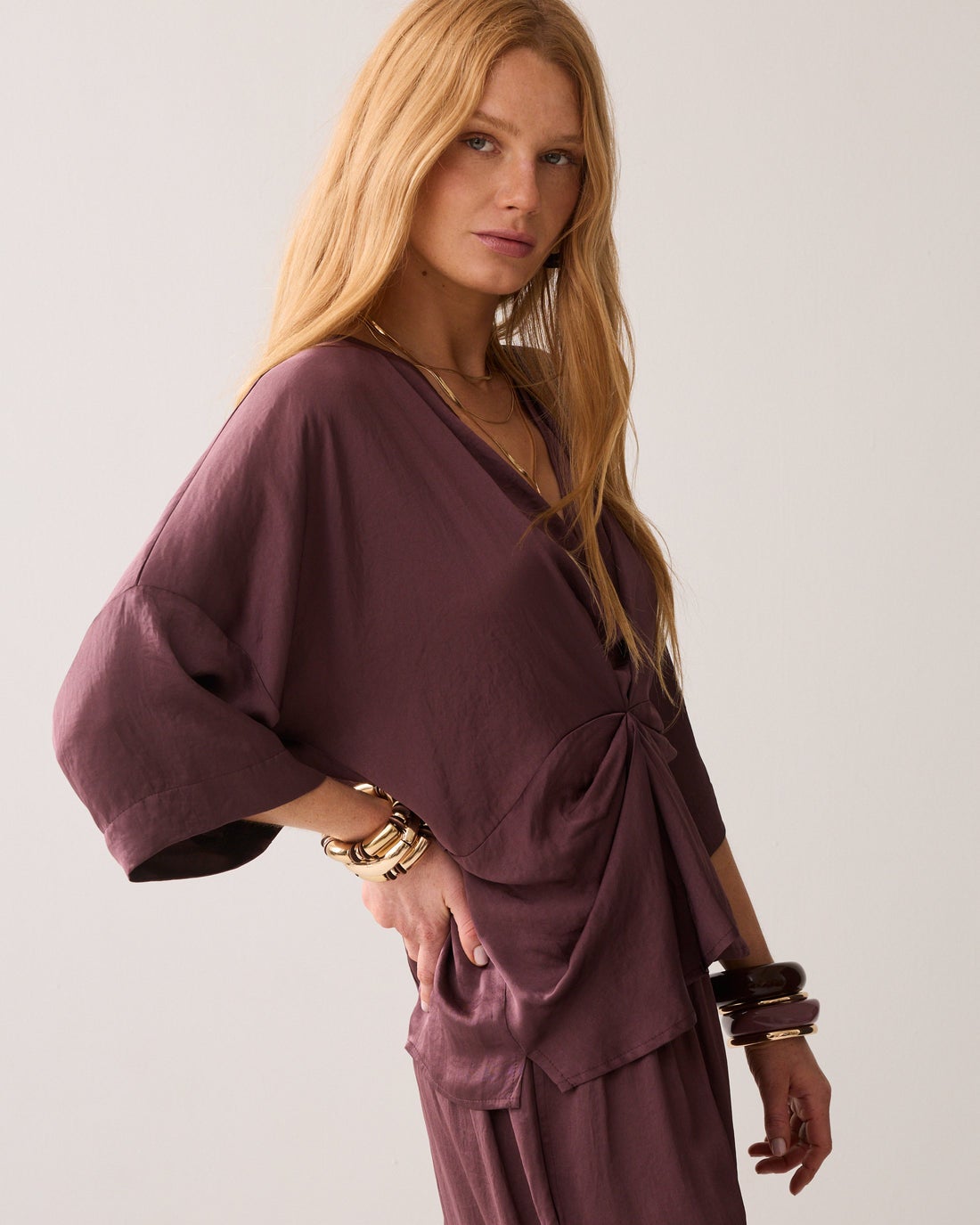 SUMMUM Blouse met sterdetail 2s3506-11817