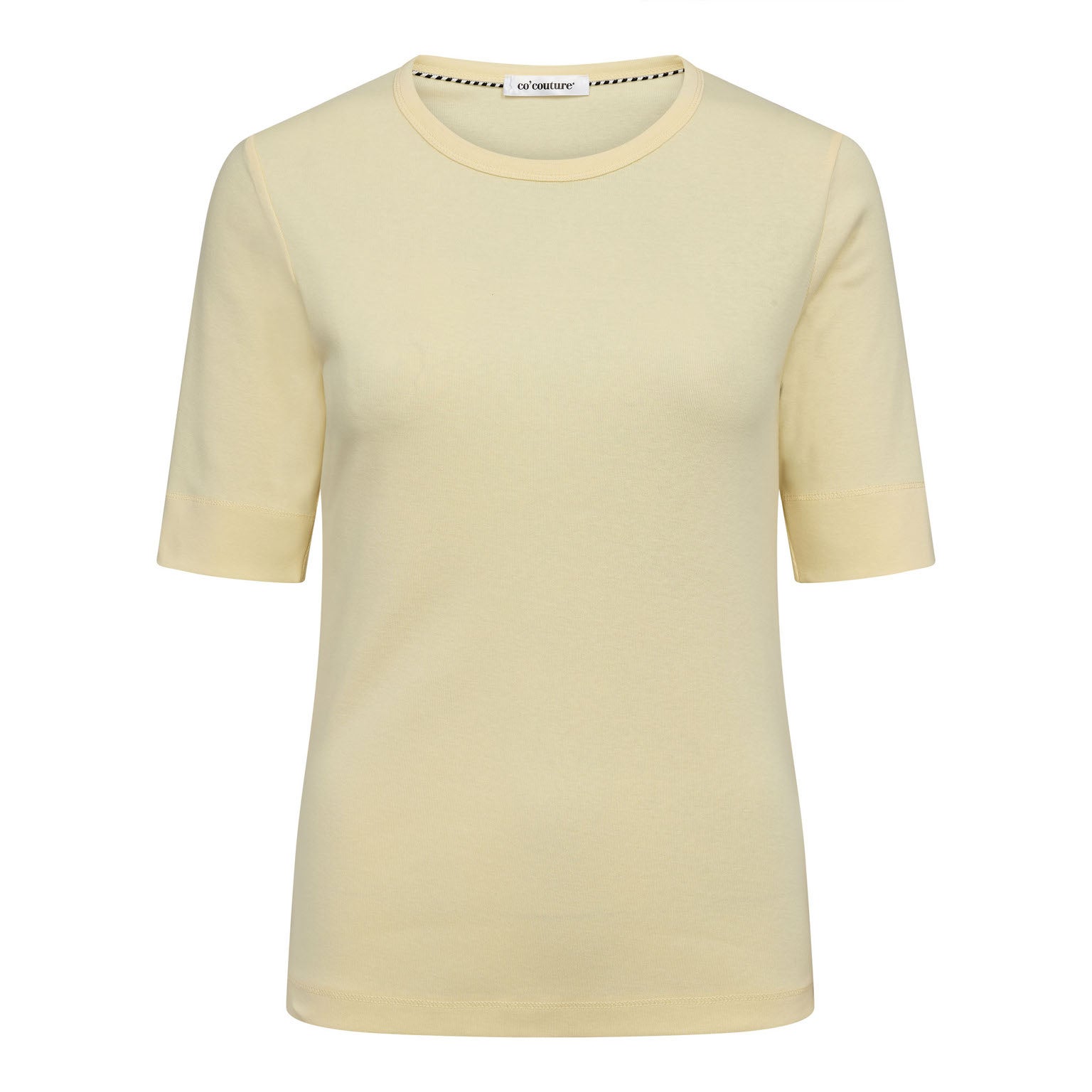 CO'COUTURE 33016 GrannyCC SS Tee-paleyelllow