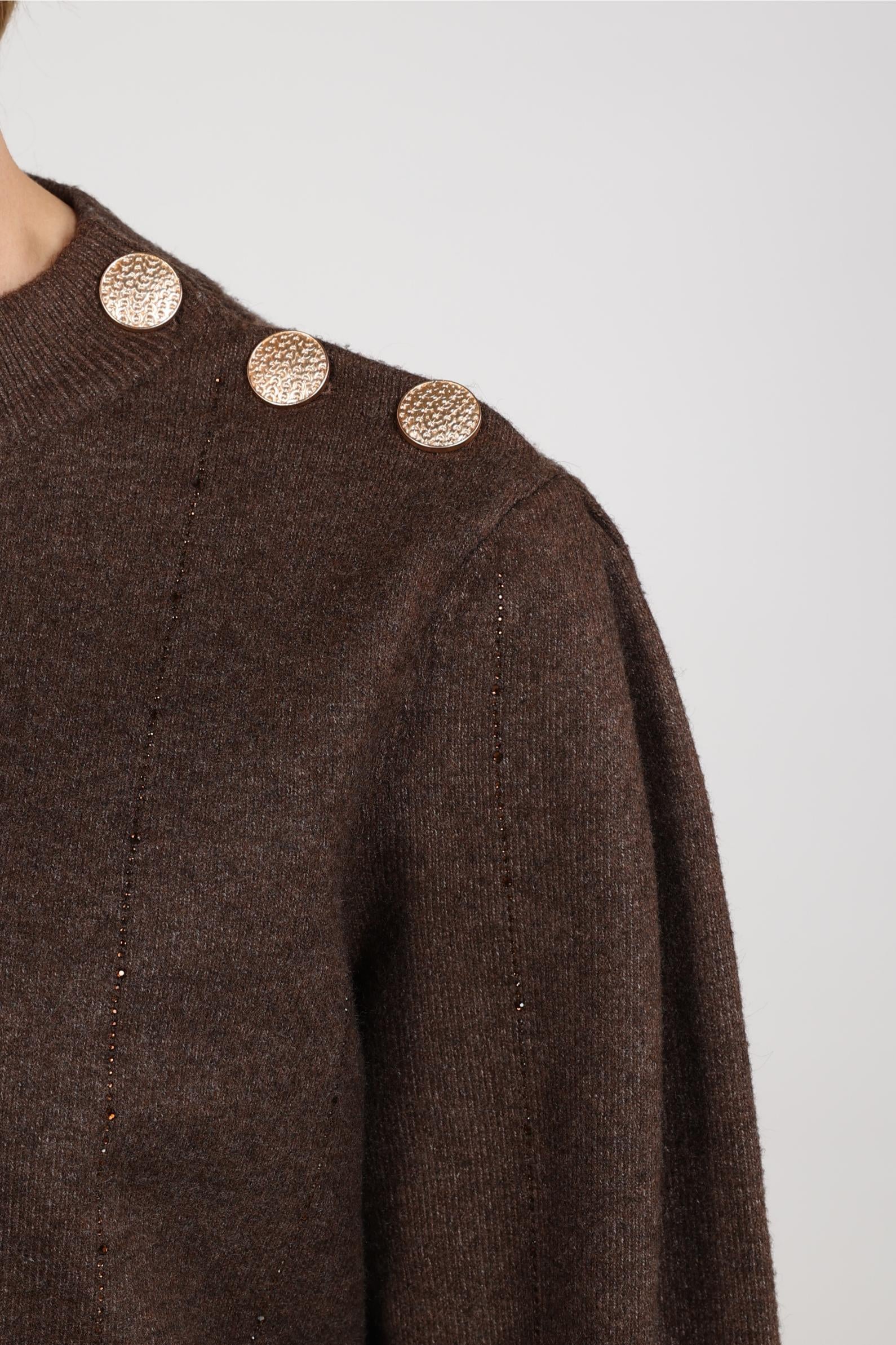 NUKUS NKF03085 Molly Pullover Strass