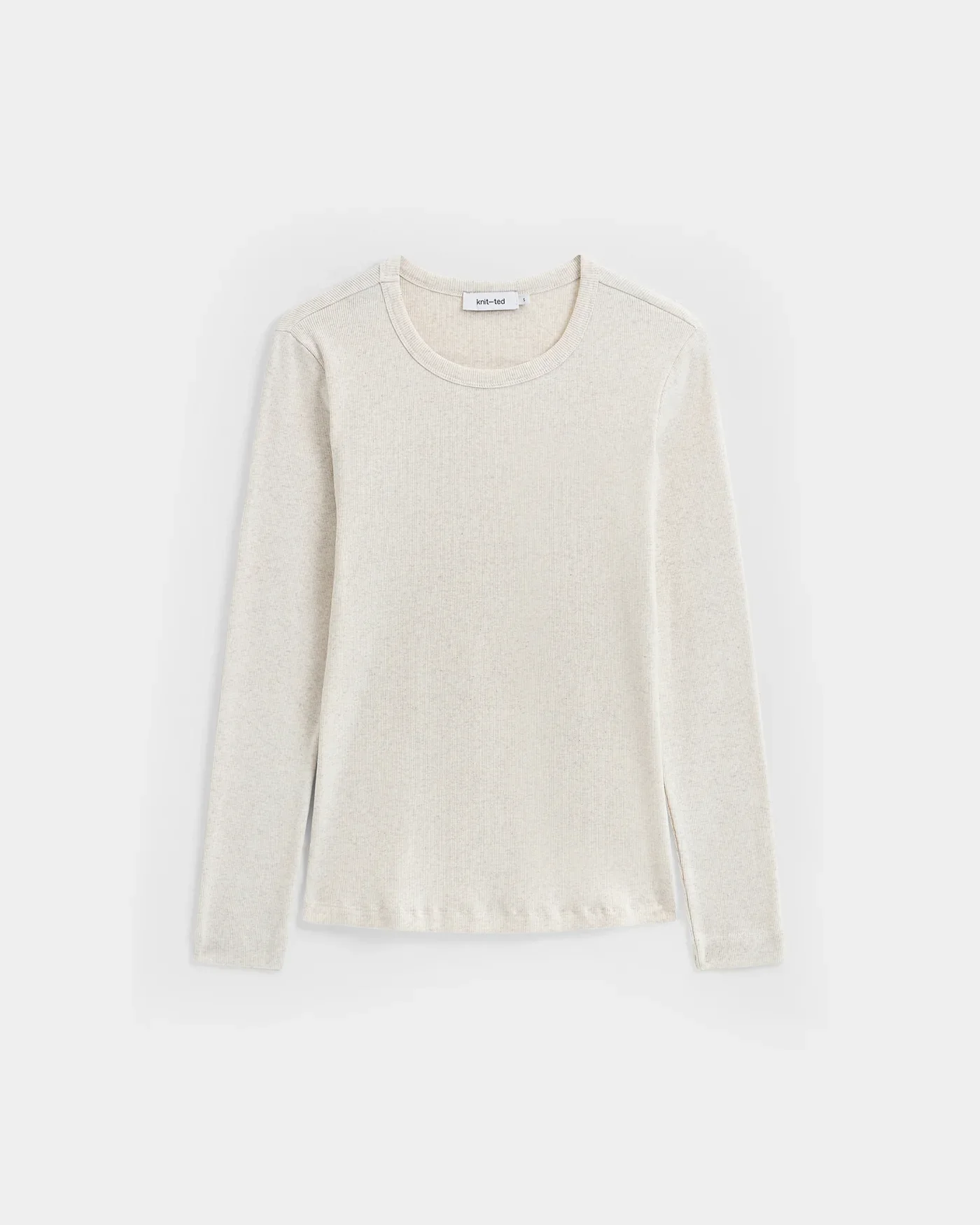 KNIT-TED 262P129 Kaley Top -zand melange