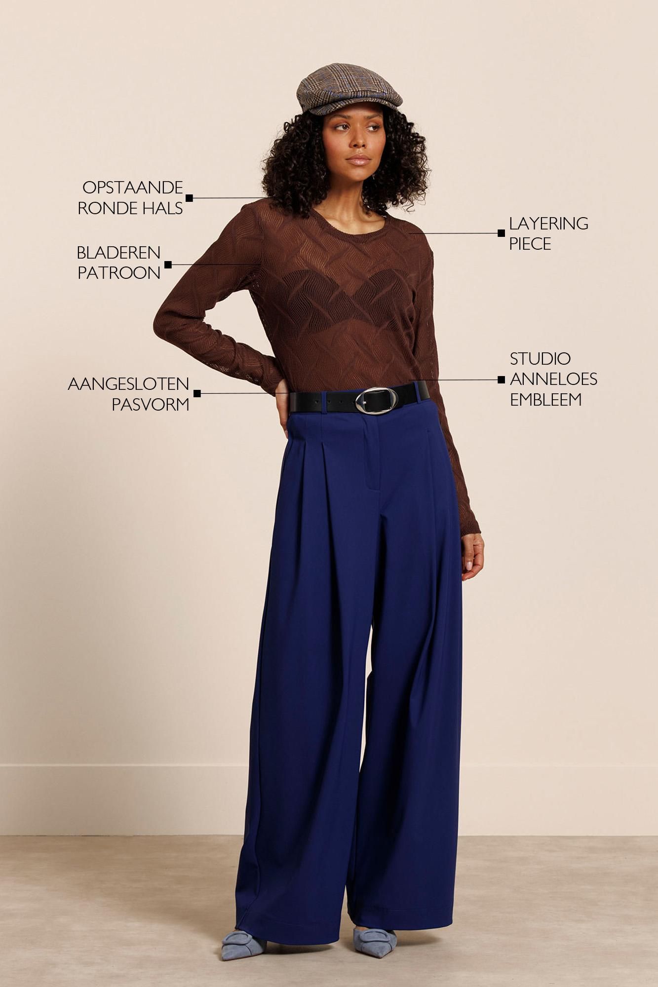STUDIO ANNELOES 14089 Reagan lace top