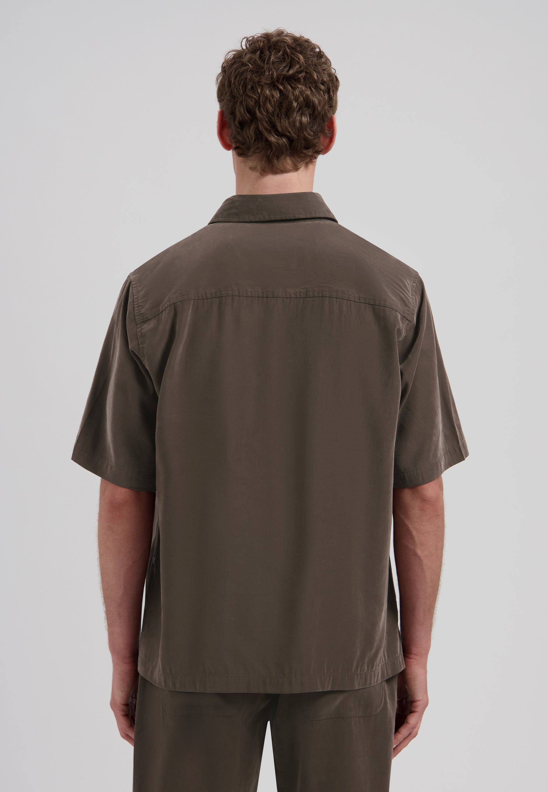 DSTREZZED 311516 Samuel Summer Shirt - Dk. Brown