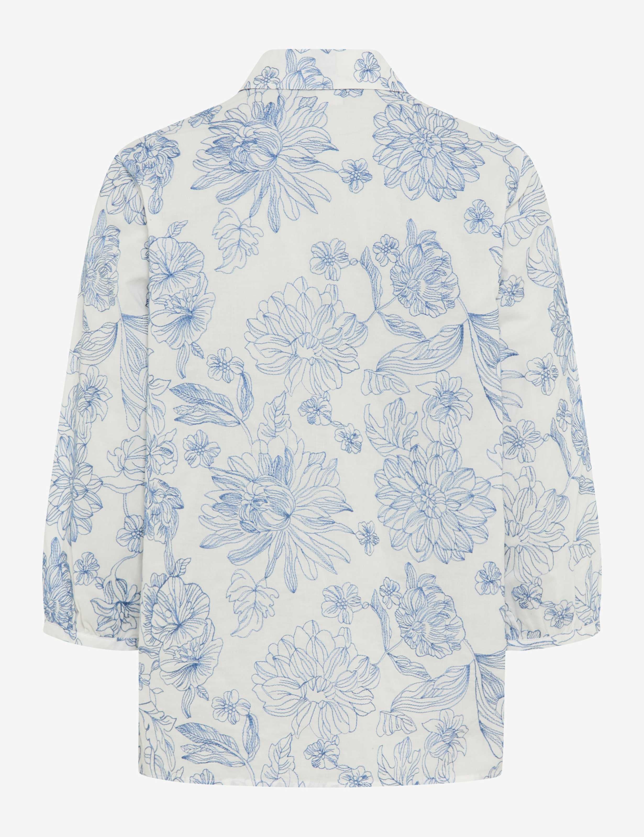 BRAX Blouse 94-0039 941 Style Vicki BLS-vintage blue