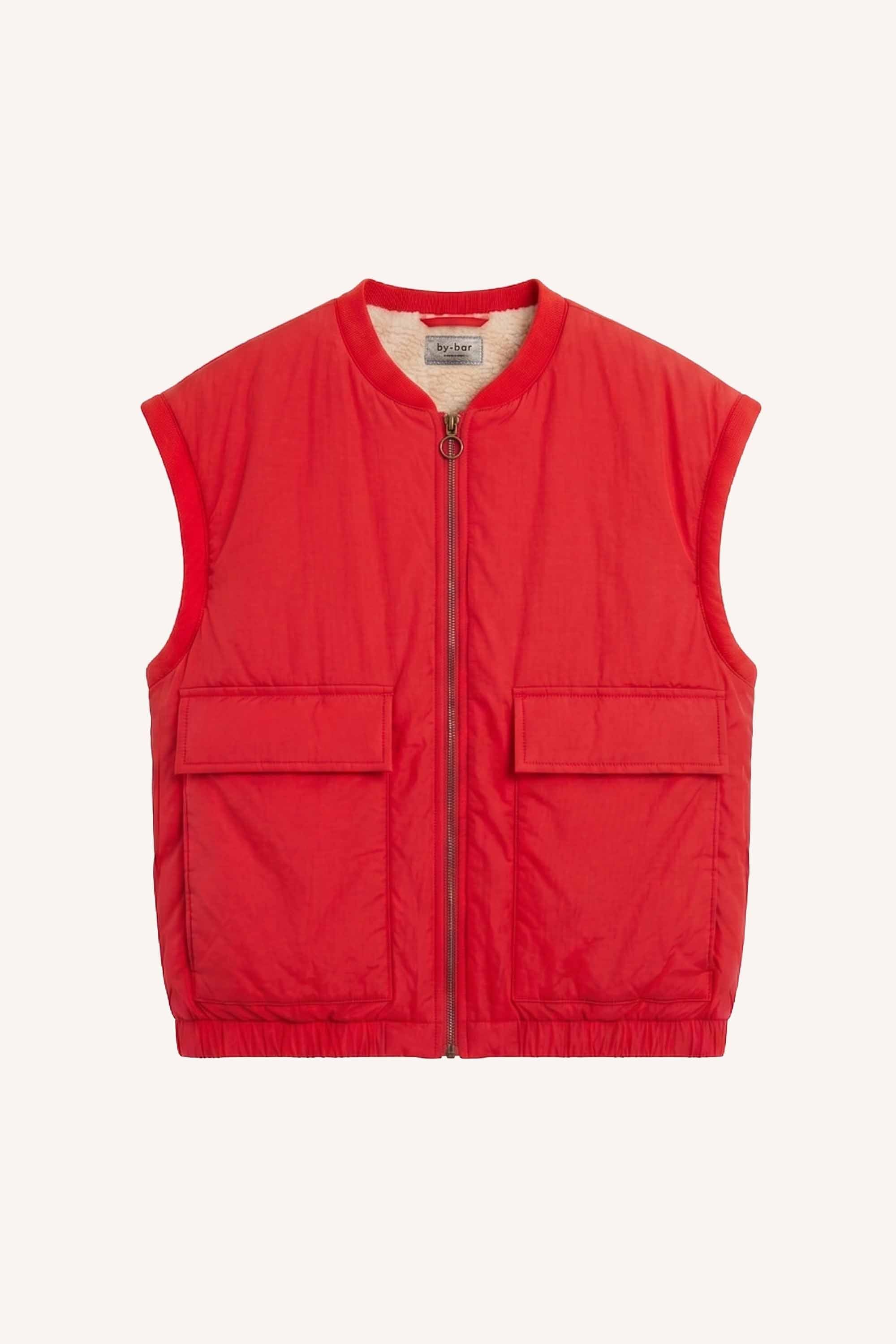 BY-BAR 26419003 gio sleeveless-poppy red