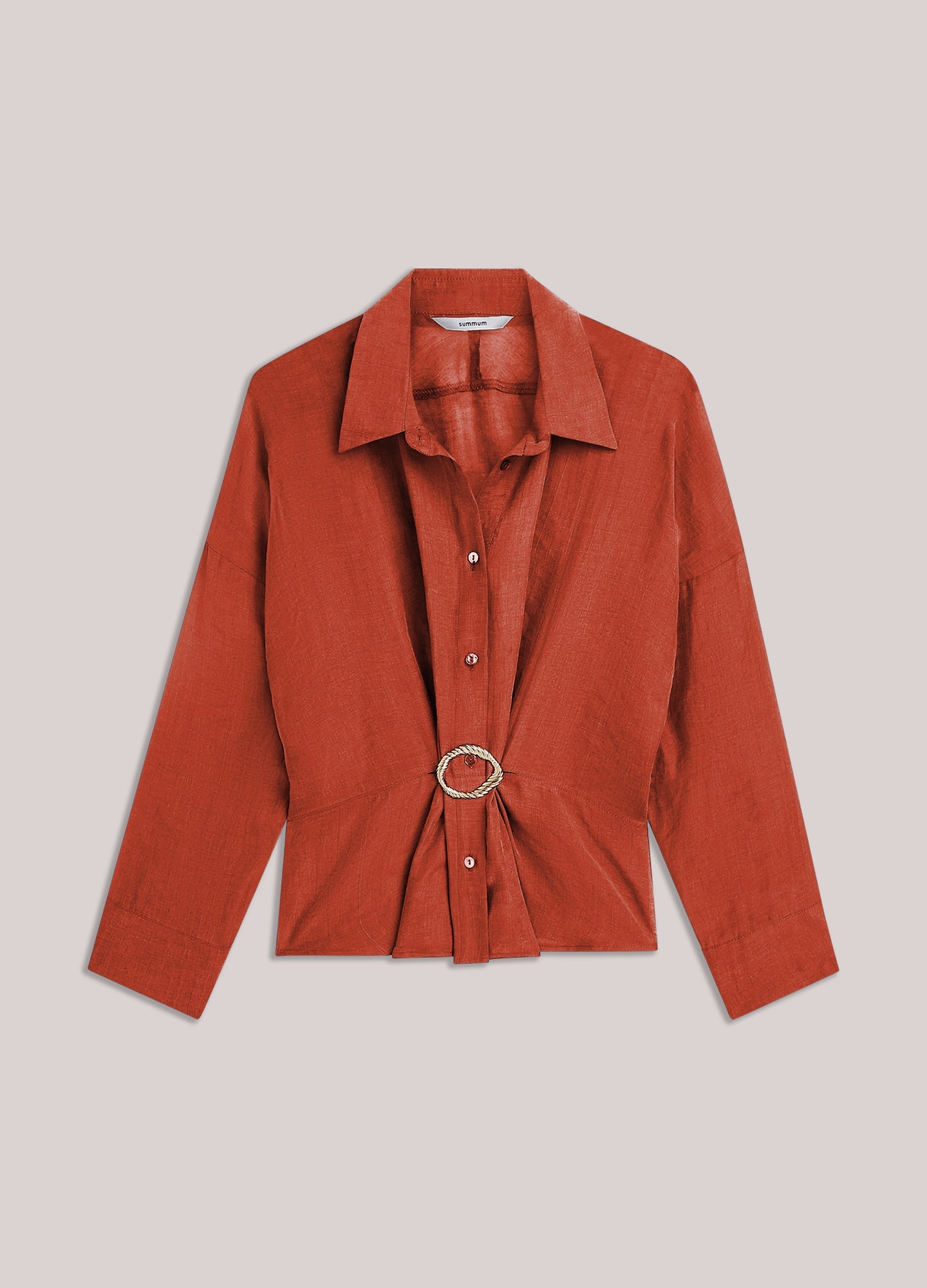 SUMMUM Wear-your-way blouse 2s3524-12492-Goji berry