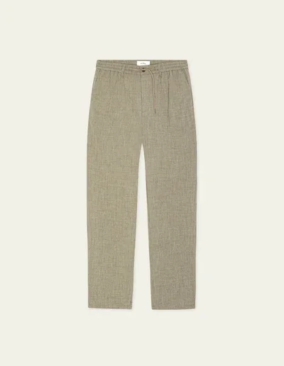LES DEUX 1002232 COMO TAPERED broek - dark sand melange