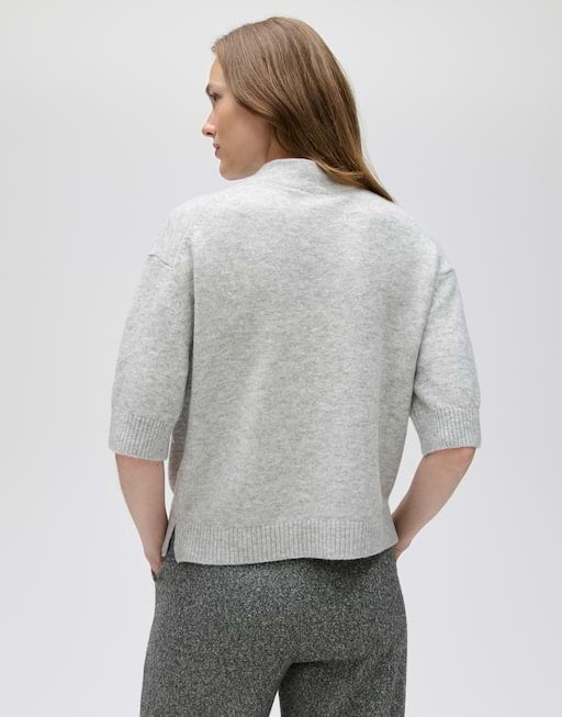 OPUS 10633114570106 Pifko Rechthoekig gebreid shirt