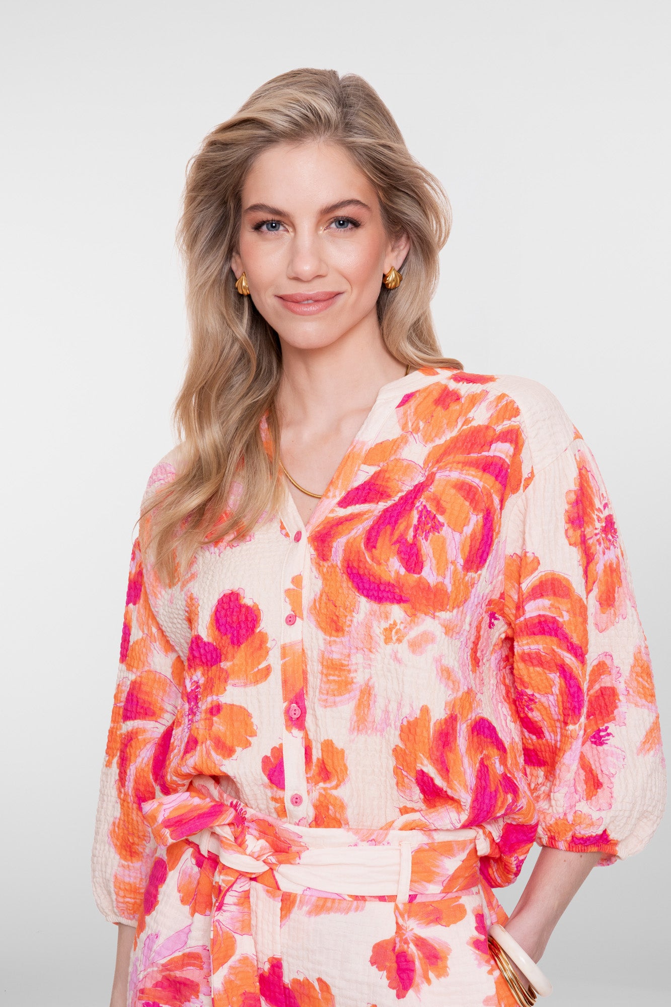 GEISHA 63490-20 Blouse Bloemdessin