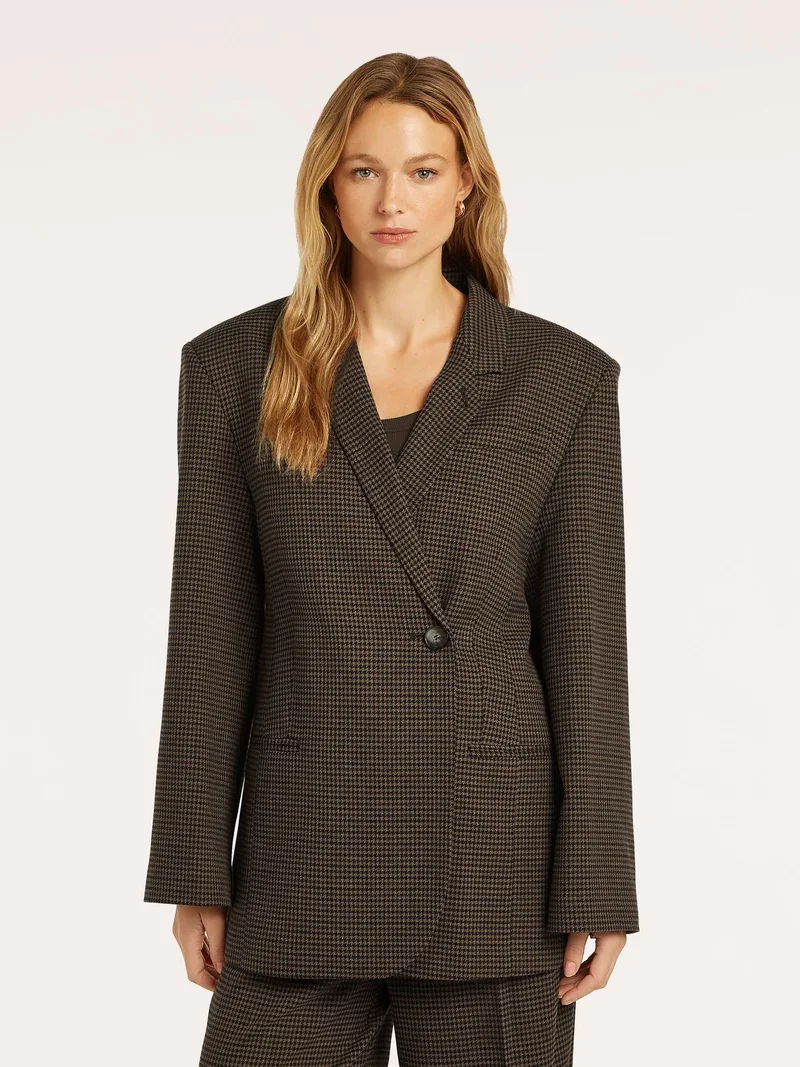 BEAUMONT BC49110263 MAEL blazer dark chocolate