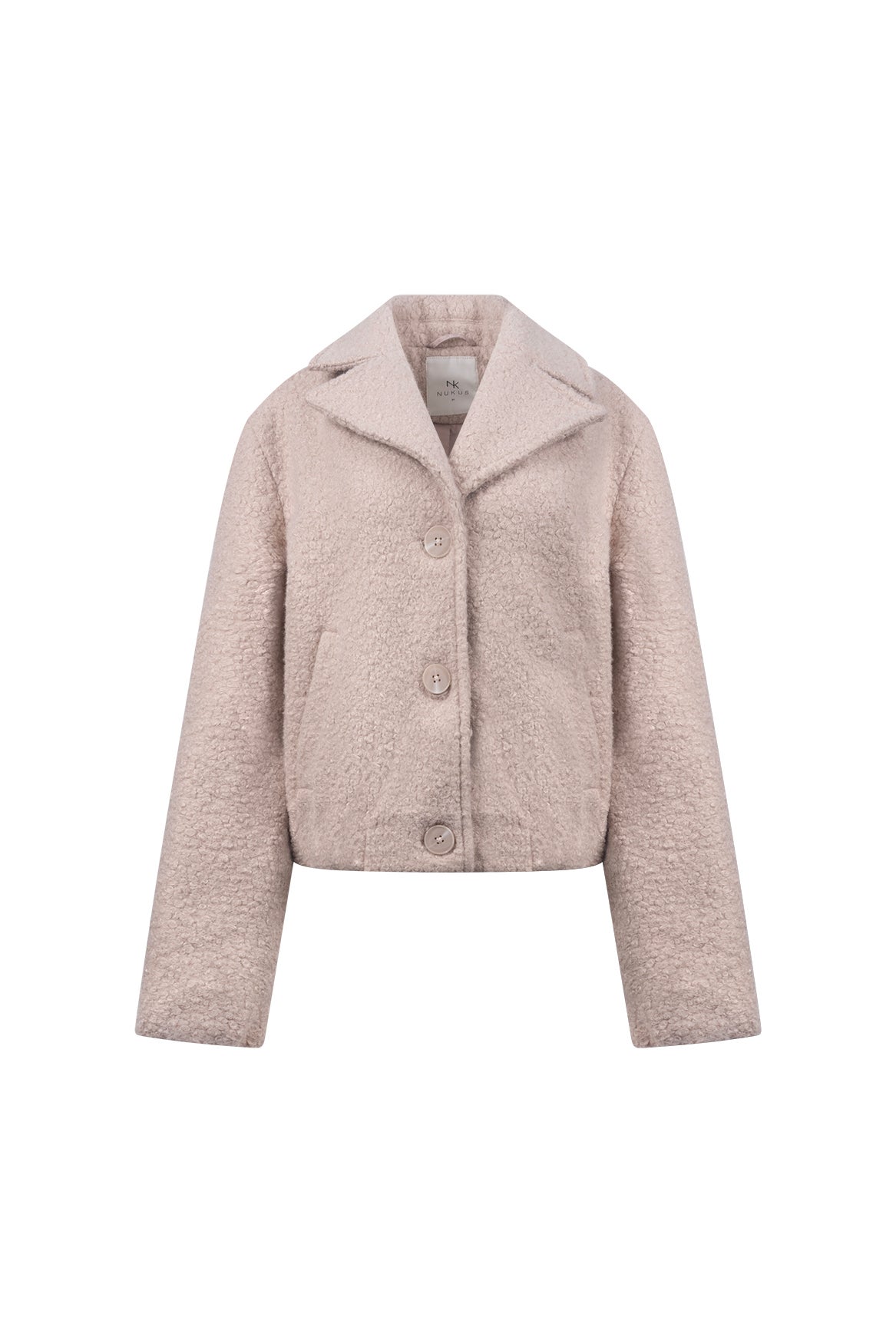 NUKUS NKF12010 Madelin Jacket Boucle-sand
