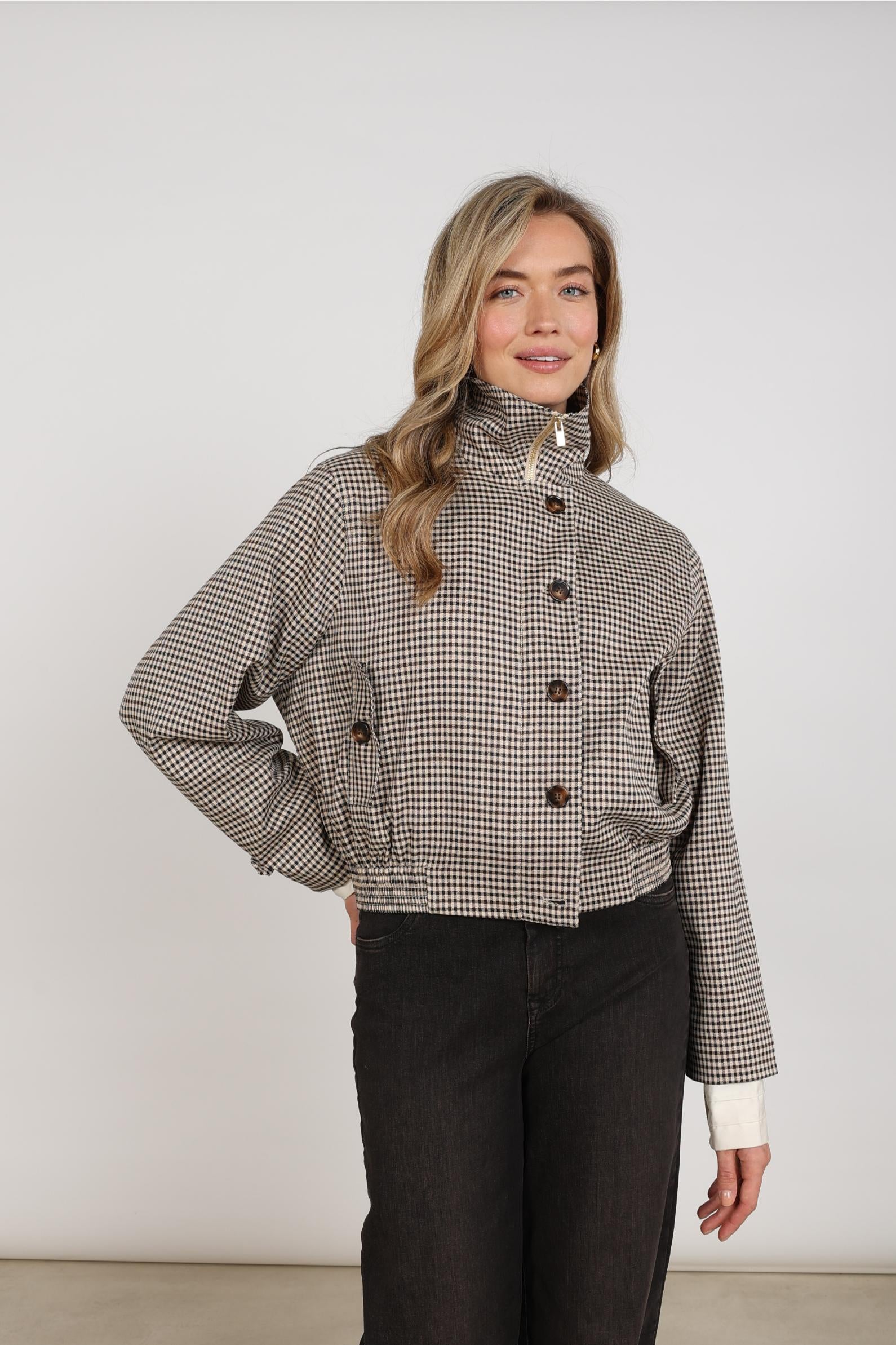 NUKUS NKF13166 Dahlia Jacket Check