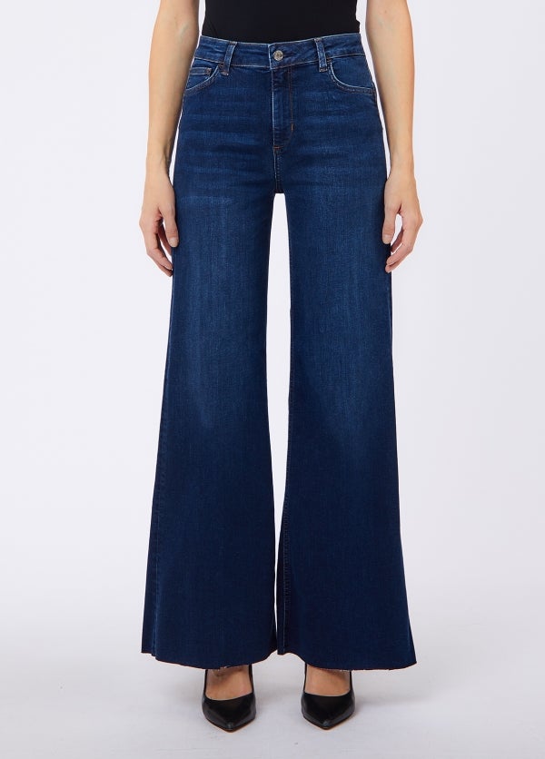 LUI JO UF6106D0356 B.Up Flare HW Jeans